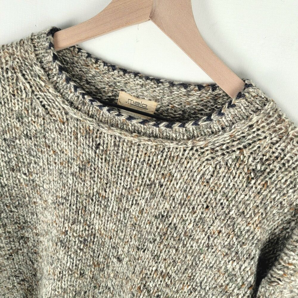 Men's Classic Knit Sweater - Brown - Picture 2 of 10